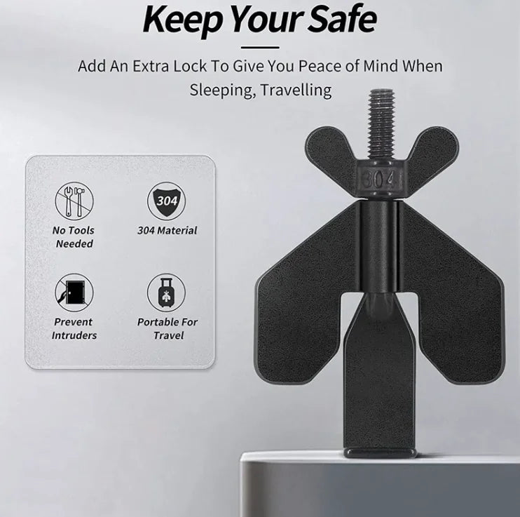 Lock&Block Portable Door Lock Security Lock