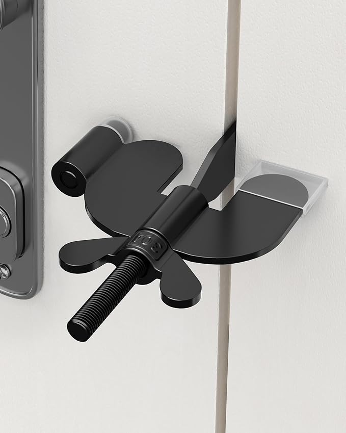 Lock&Block Extended Safe Guard Portable Door Lock & Personal Alarm for Travel & Home